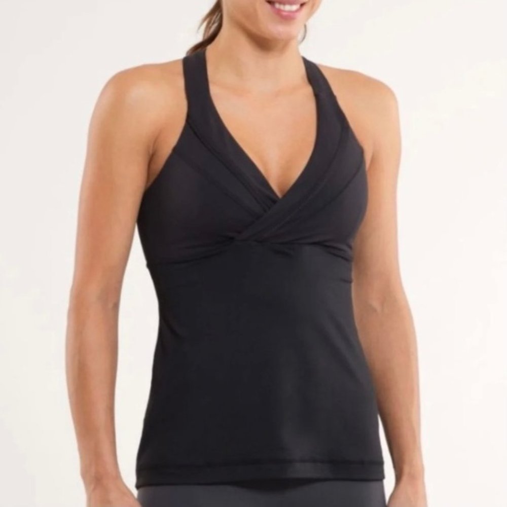 Lululemon Deep Breath Tank Razorback Workout Top 2